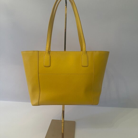 RARE Ralph Lauren Yellow Tote - Picture 3 of 10